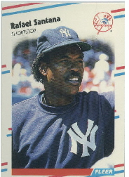 1988 Fleer Update Baseball Cards       050      Rafael Santana